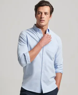 Vintage Washed Oxford Shirt Classic Blue Oxford
