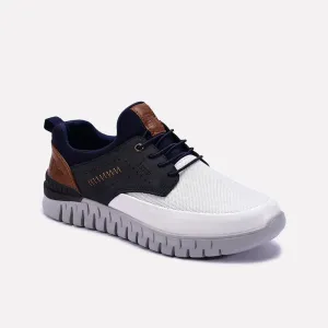 White Comfy Casual Sneakers 0120550