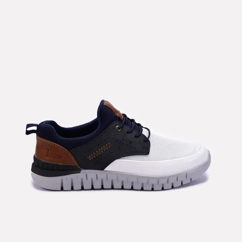 White Comfy Casual Sneakers 0120550