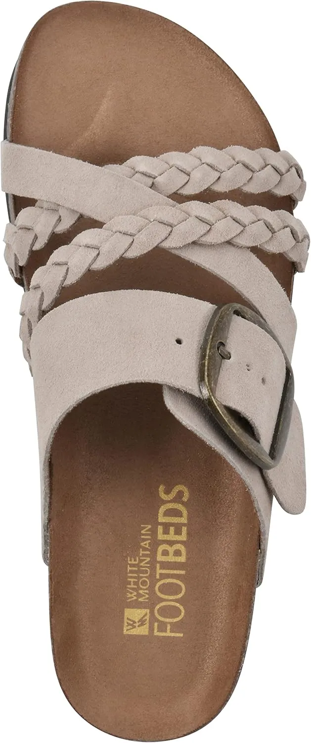 WHITE MOUNTAIN Women's Healing Footbed Sandal