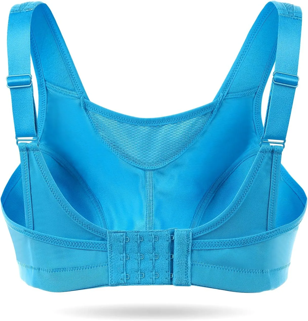 Wingslove High Impact Sports Bras for Women Plus Size Non Padded Wirefree Workout Bra Bounce Control