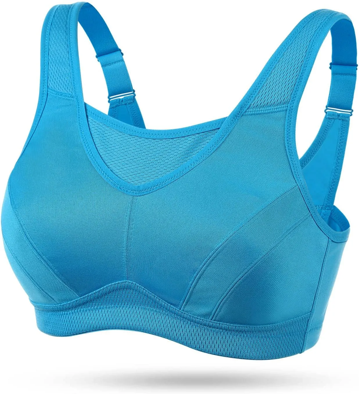 Wingslove High Impact Sports Bras for Women Plus Size Non Padded Wirefree Workout Bra Bounce Control