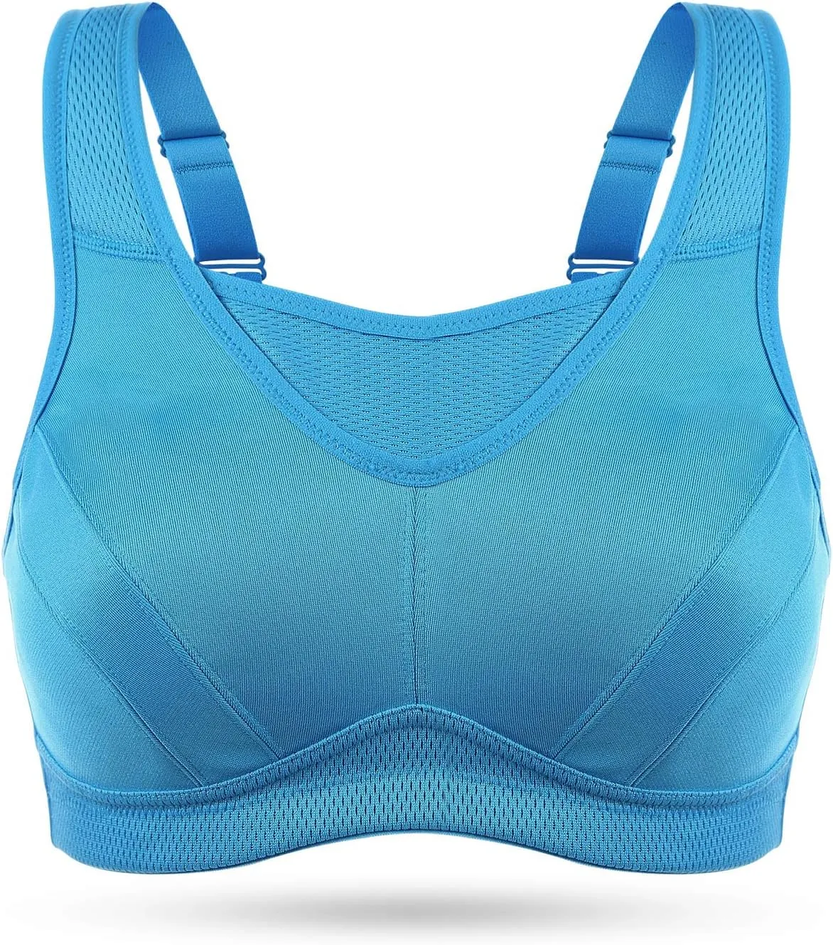 Wingslove High Impact Sports Bras for Women Plus Size Non Padded Wirefree Workout Bra Bounce Control