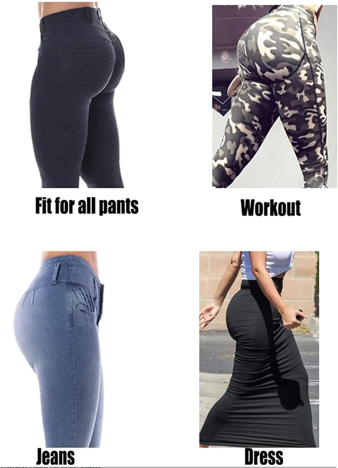 Women Butt Lifter Body Shaper Tummy Control Panties Enhancer Underwear Girdle Booty Lace Shapewear Boy Shorts Seamless