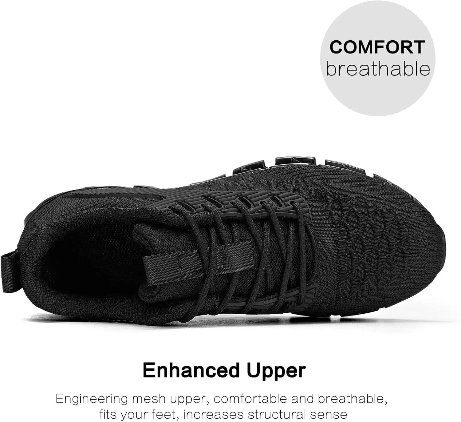 Women's Blade Running Shoes Ladies Fashion Sneakers Slip on Shoes Tennis Walking Athletic Shoes