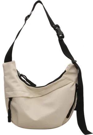 Women's crossbody shoulder bag, classic messenger bag, unisex dumpling-shaped small suspender adjustable