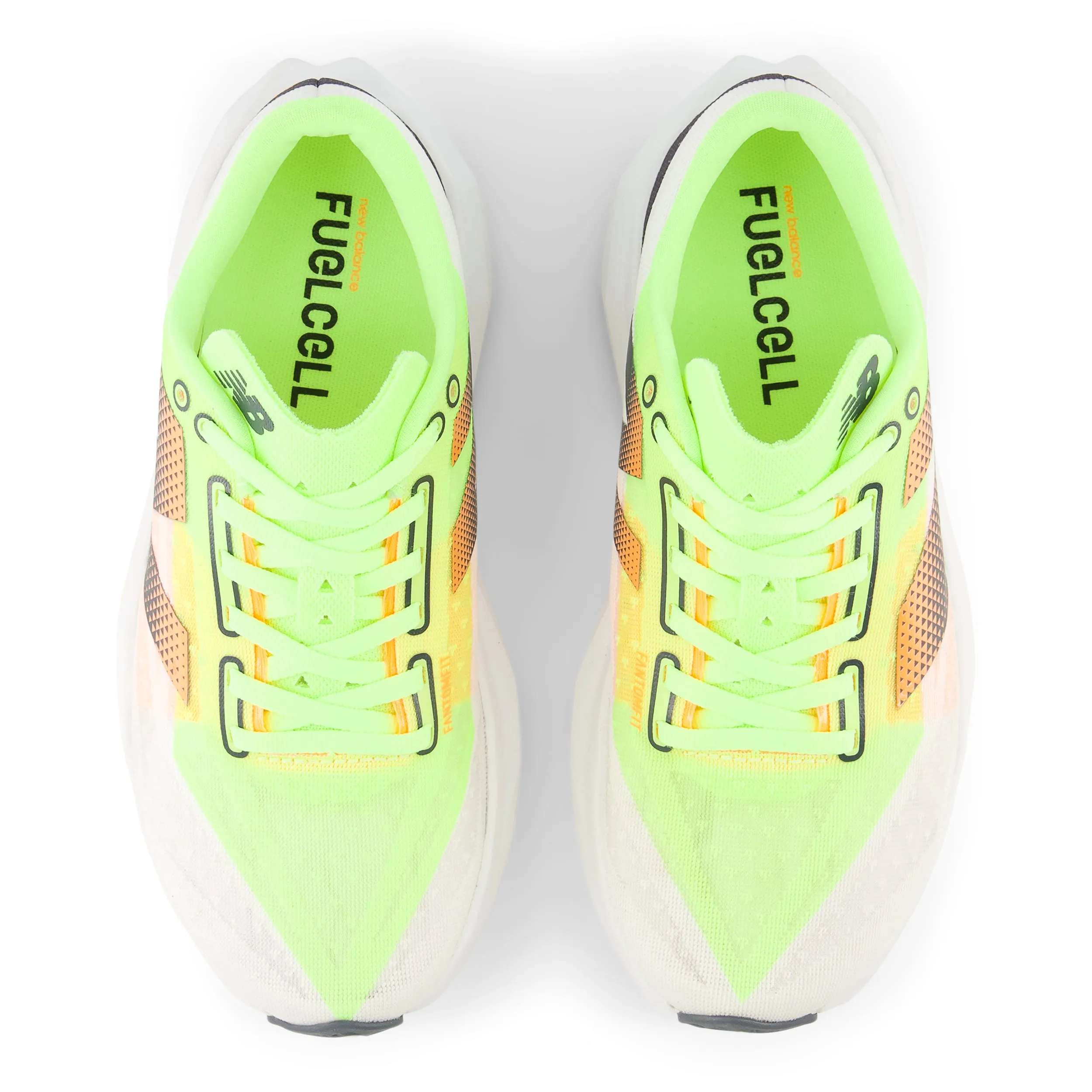 Women’s FuelCell Rebel v4 (LA - White/Bleached Lime Glo/Hot Mango)