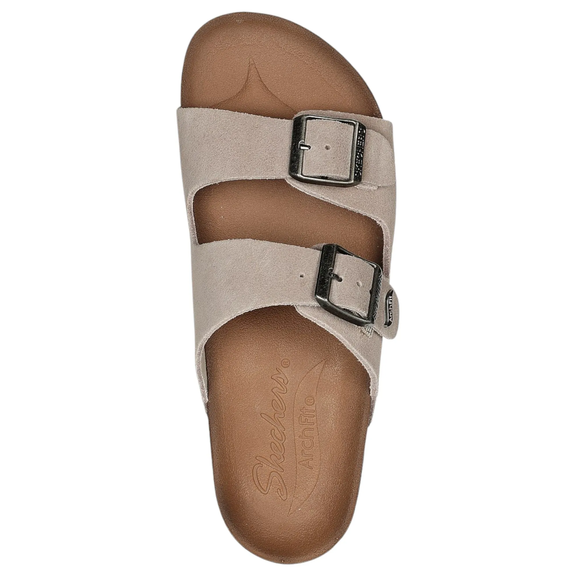 Womens Skechers Arch Fit Granola Sandals Taupe
