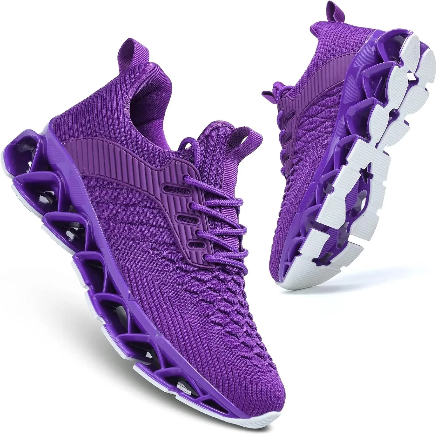 Womens Slip-ins Running Shoes Blade Tennis Walking Sneakers Comfortable Fashion Non Slip Work Sport Shoes Gym Trainers