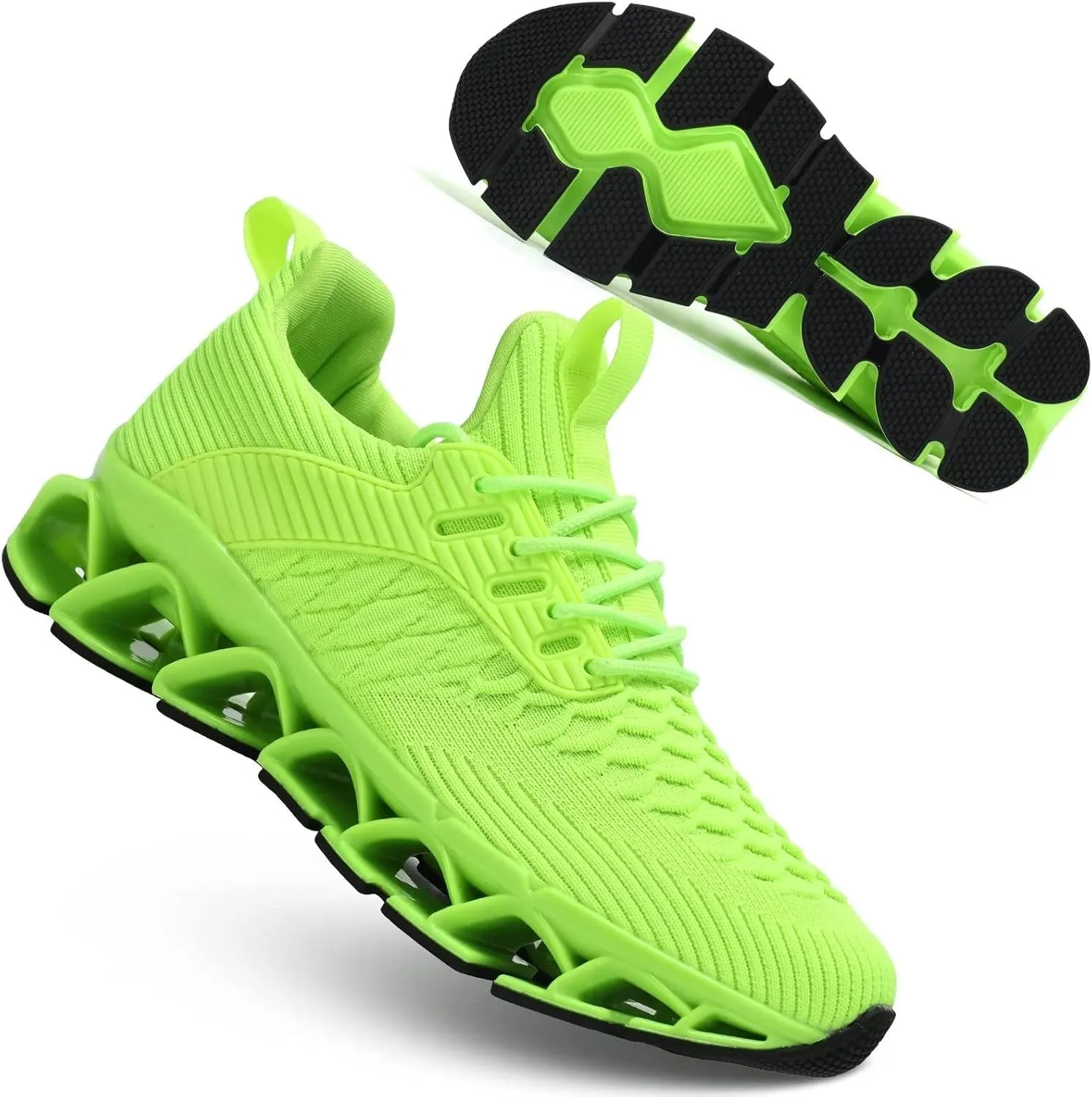 Womens Slip-ins Running Shoes Blade Tennis Walking Sneakers Comfortable Fashion Non Slip Work Sport Shoes Gym Trainers