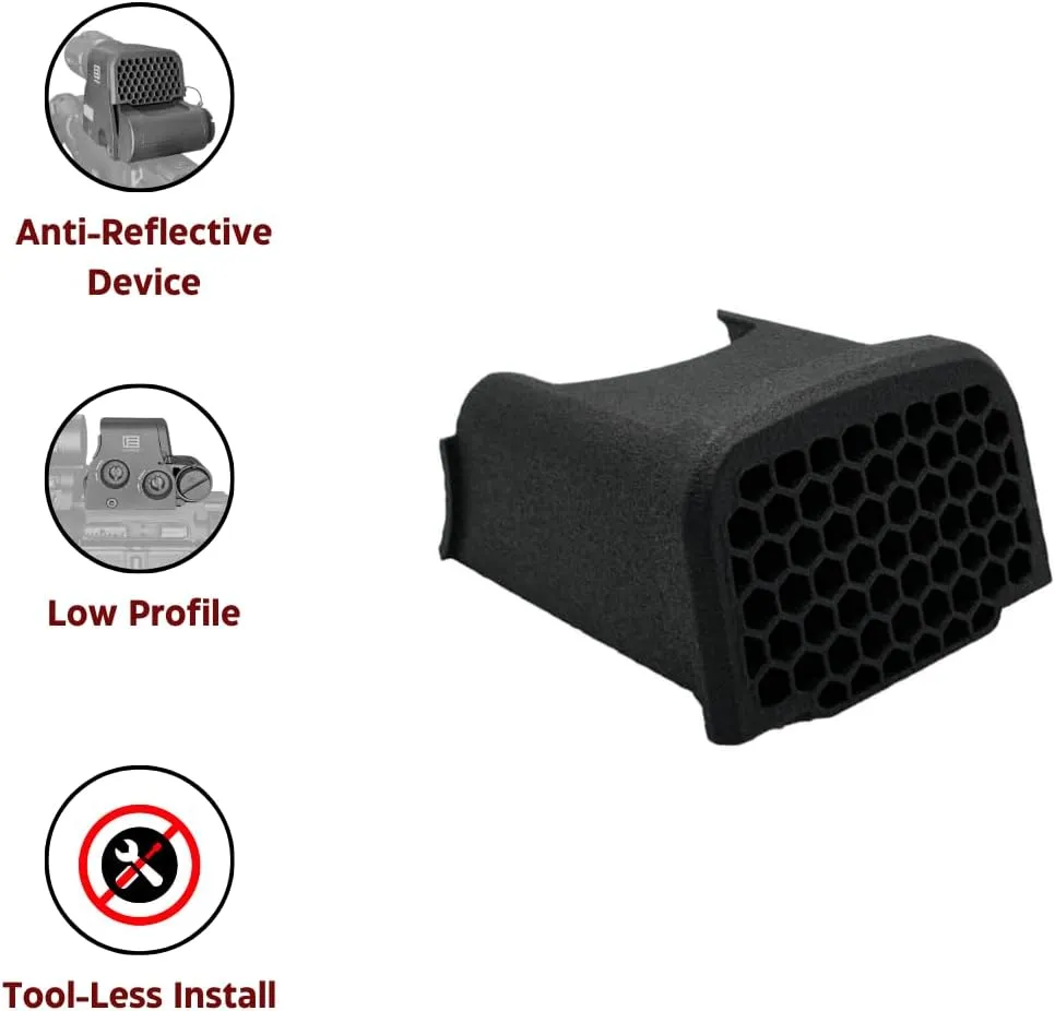 XPS/EXPS Killflash Compatible for EOTech EXPS2 | XPS2/3 Optic | Hex Cover ARD Anti-Relective Device | G33 G43 G45 Magnifiers