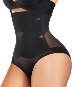 YERKOAD Shapewear for Women Waist Trainer Tummy Control Butt Lifter Panties Hi-waist Short Stomach Body Shaper Cincher Girdle